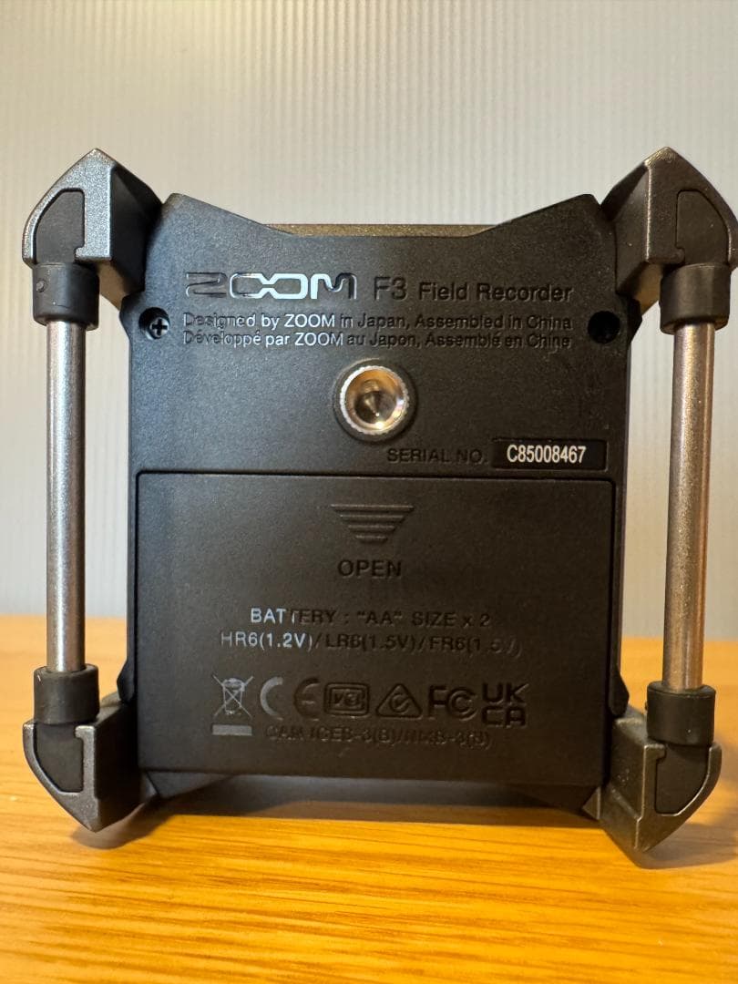 ZOOM F3 32bitフロート機能 フィールドレコーダー + ケース＆おまけ