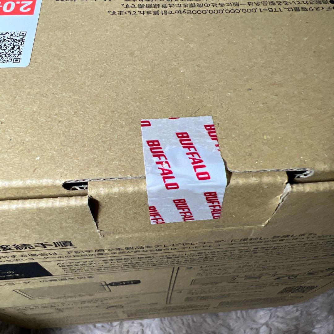 新品未開封　バッファロー 外付けハードディスク2TB テレビ録画HD-AD2U3