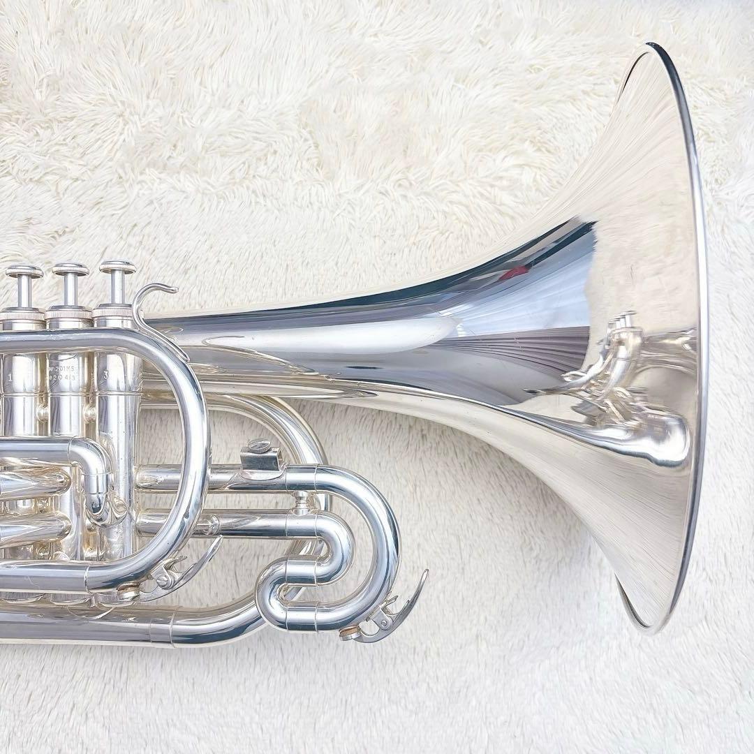 YAMAHA YMP-201MS マーチングメロフォン F管 マウスピース付き