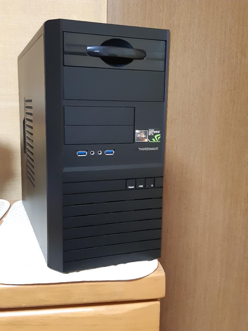 自作PC　RYZEN7 2700・8GB・128GB・R7 260X・Win11