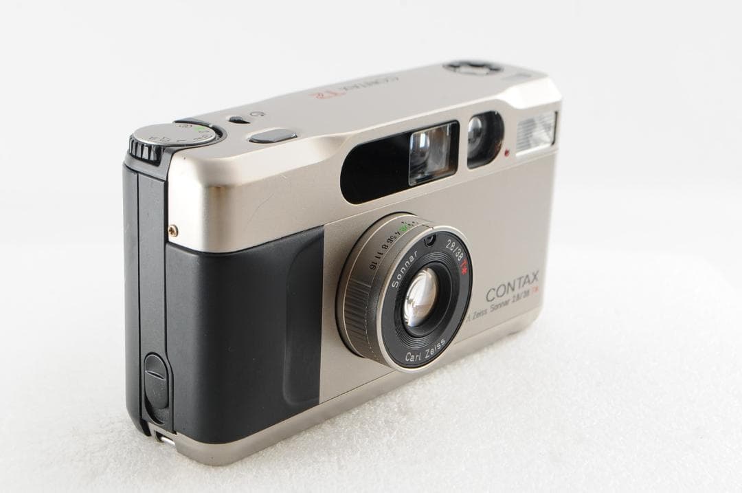 CONTAX T2 チタンシルバー コンパクトフィルムカメラ