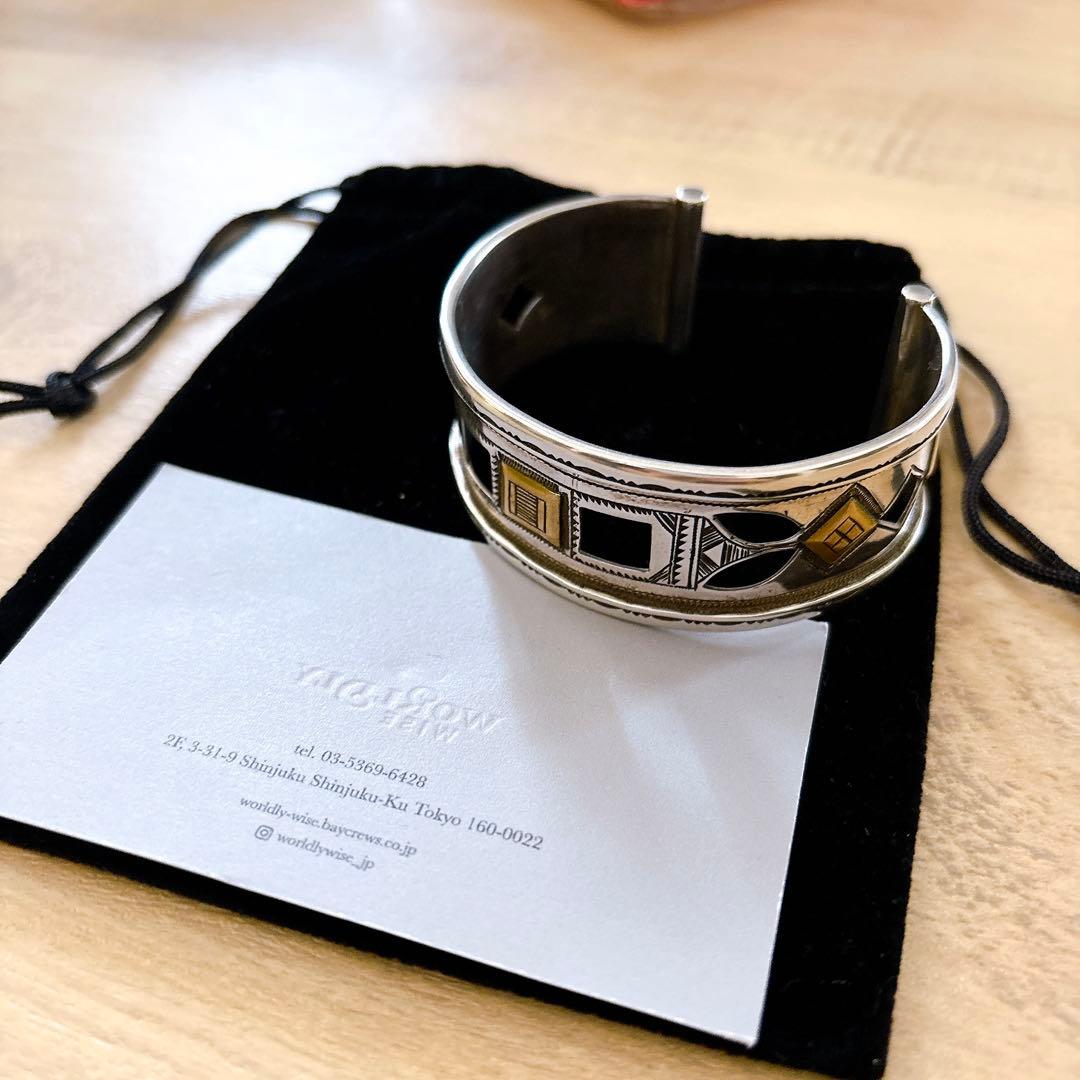アクセサリー Touareg Silver Bangle indian jewelry