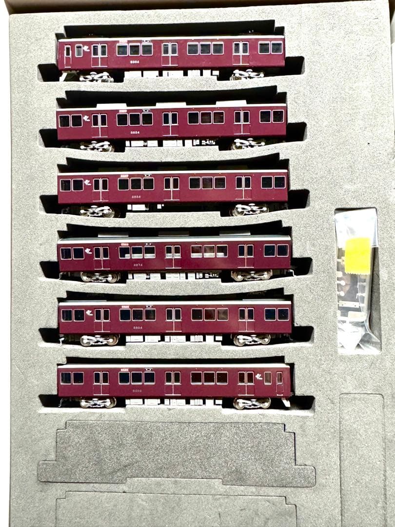 阪急京都線8300系8304編成 快速特急「嵐山　おぐら」　6両セット