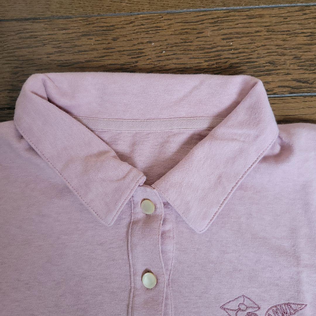 マドモアゼルノンノン　美品試着のみ刺繍入りポロシャツ