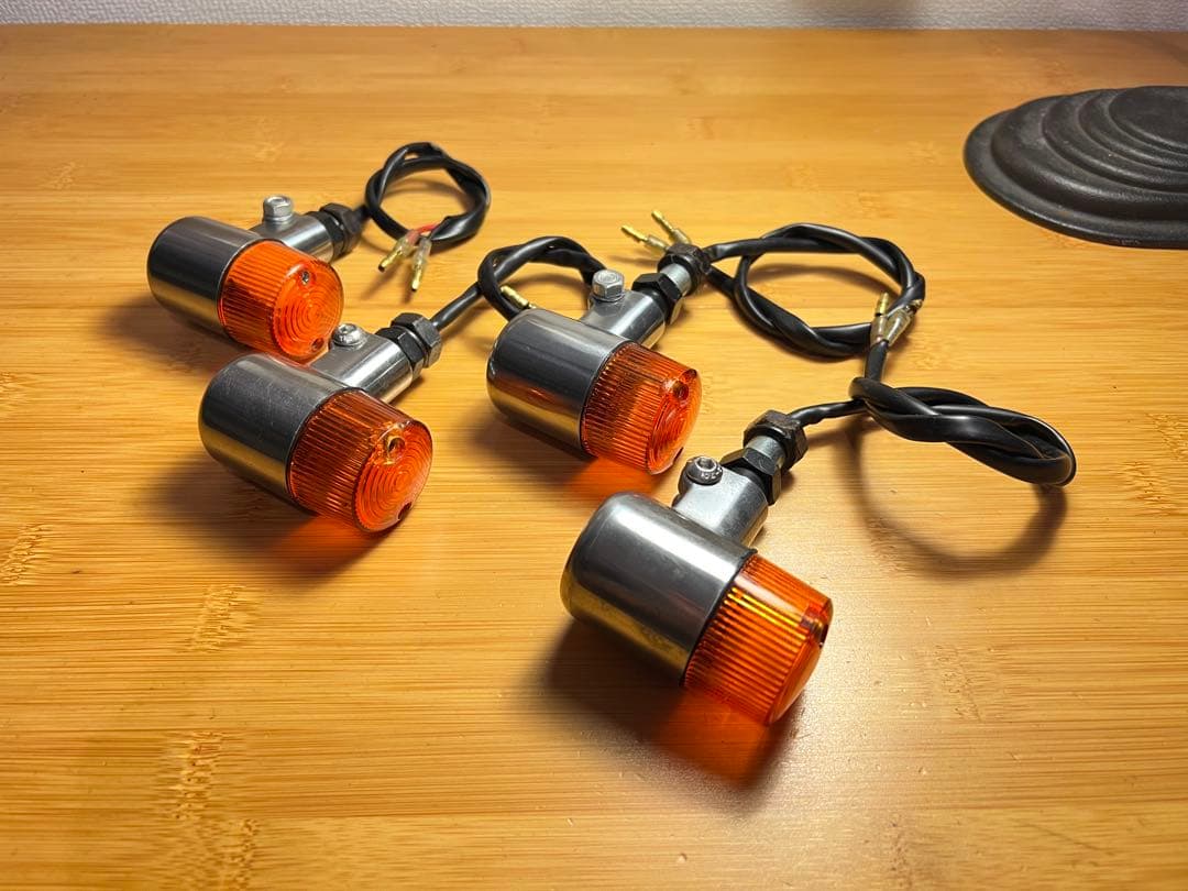 デイトナ　SR400 スモールウィンカーセット　バフ仕上げ