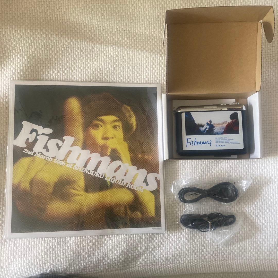 『新品•未使用』フィッシュマンズ　カセットプレーヤー　非売品　7インチポスター