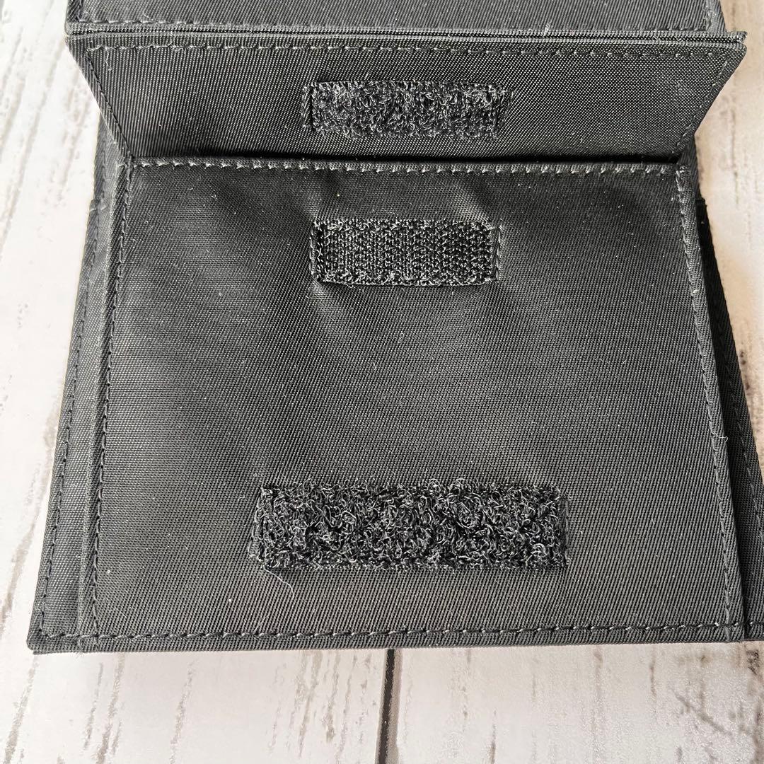お値下げ1月3日迄☆新品未使用品☆PRADA ブラック 三つ折り財布 ナイロン