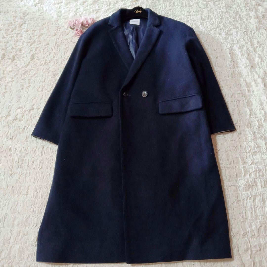 定価3万　北欧暮らしの道具展　「アレンジ襟のかろやか」チェスターコート