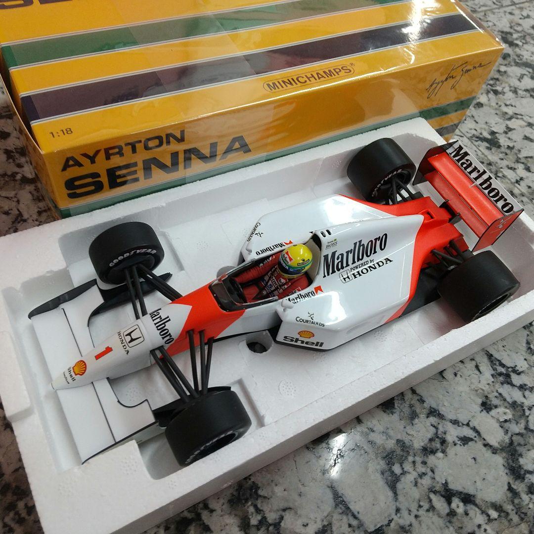1/18 PMA MP4/7 マクラーレンホンダ セナ 1992 マルボロ仕様