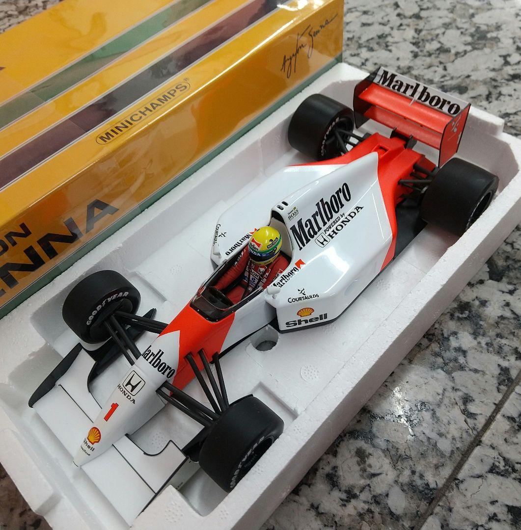 1/18 PMA MP4/7 マクラーレンホンダ セナ 1992 マルボロ仕様