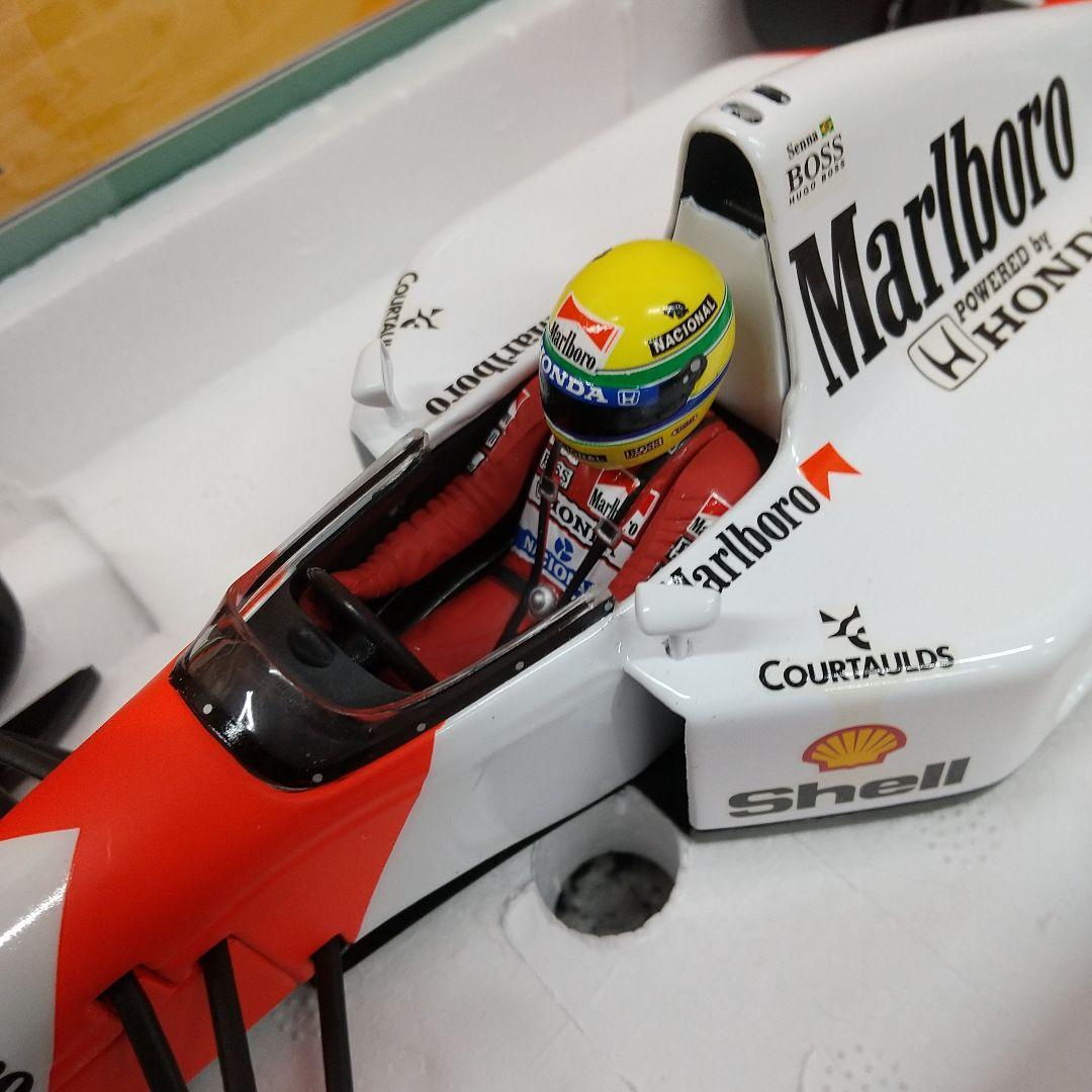 1/18 PMA MP4/7 マクラーレンホンダ セナ 1992 マルボロ仕様
