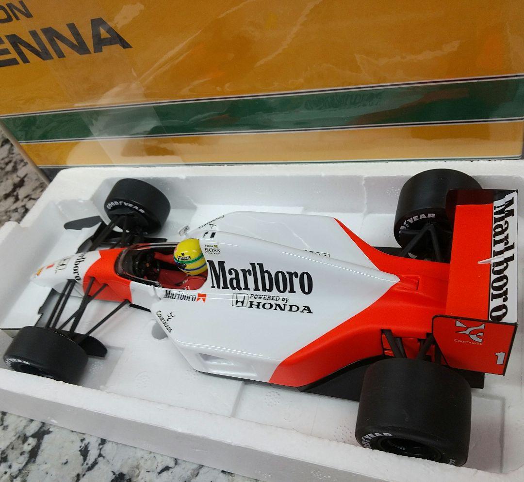 1/18 PMA MP4/7 マクラーレンホンダ セナ 1992 マルボロ仕様