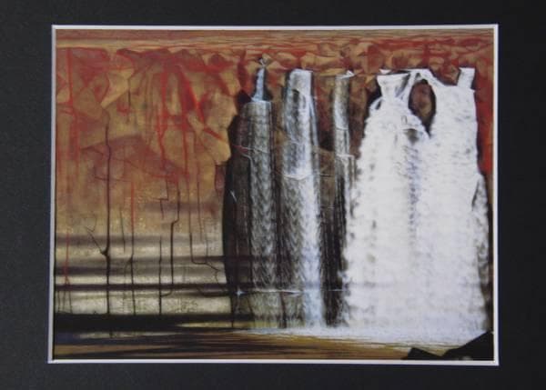 岩橋英遠、【蝕】、豪華・希少画集画、新品高級額・額装付、状態良好