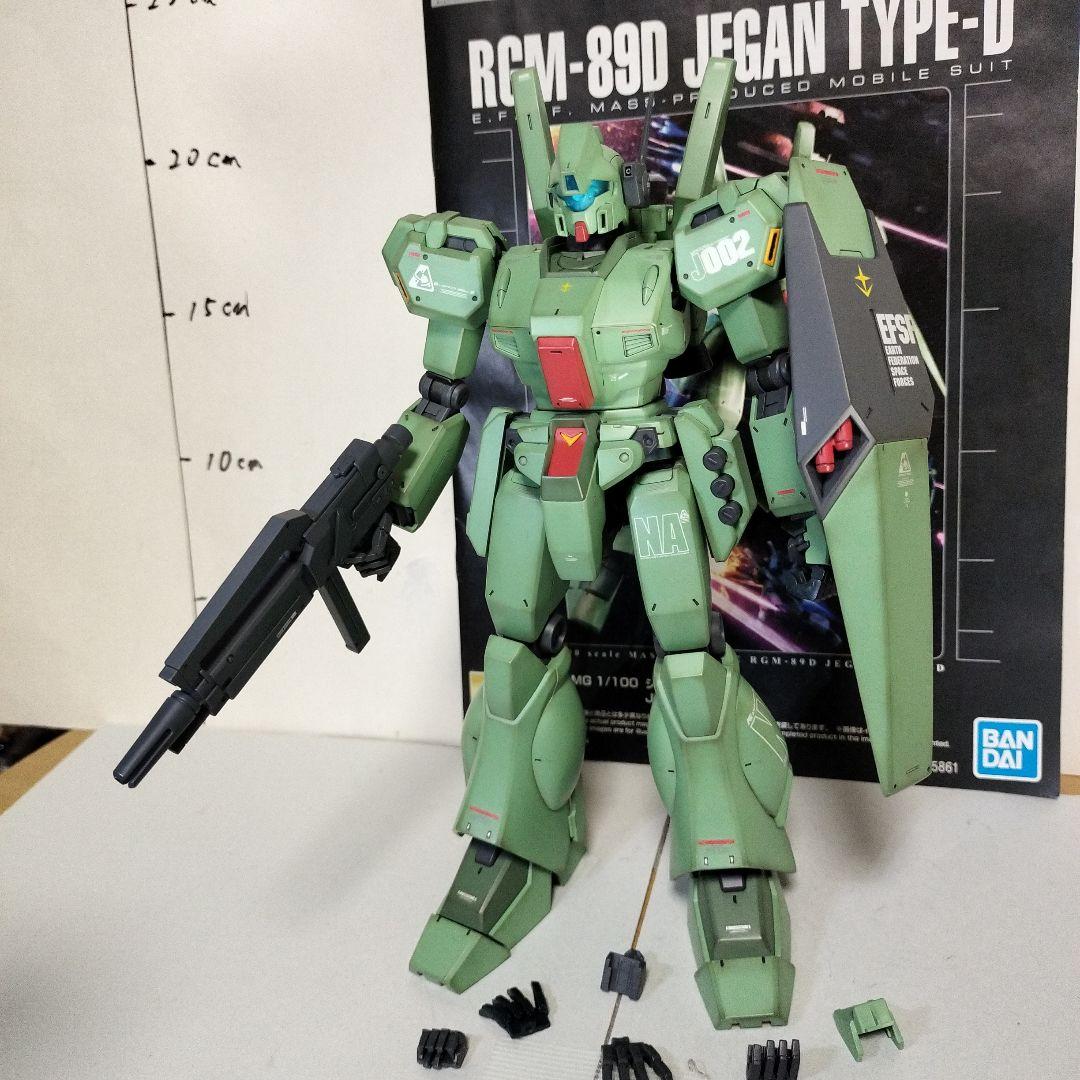 RGM-89D MG1/100 ジェガンD型　塗装完成品 プレバン限定 ガンプラ