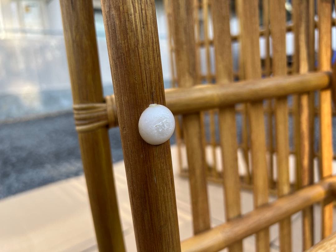 籐 ラタン シングル ベッド フレーム すのこ レトロ アジアン家具