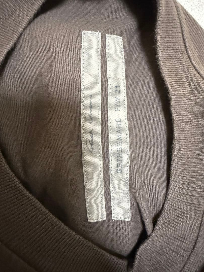 Rick Owens リックオウエンス トミーロールアップ Tシャツ オーバー