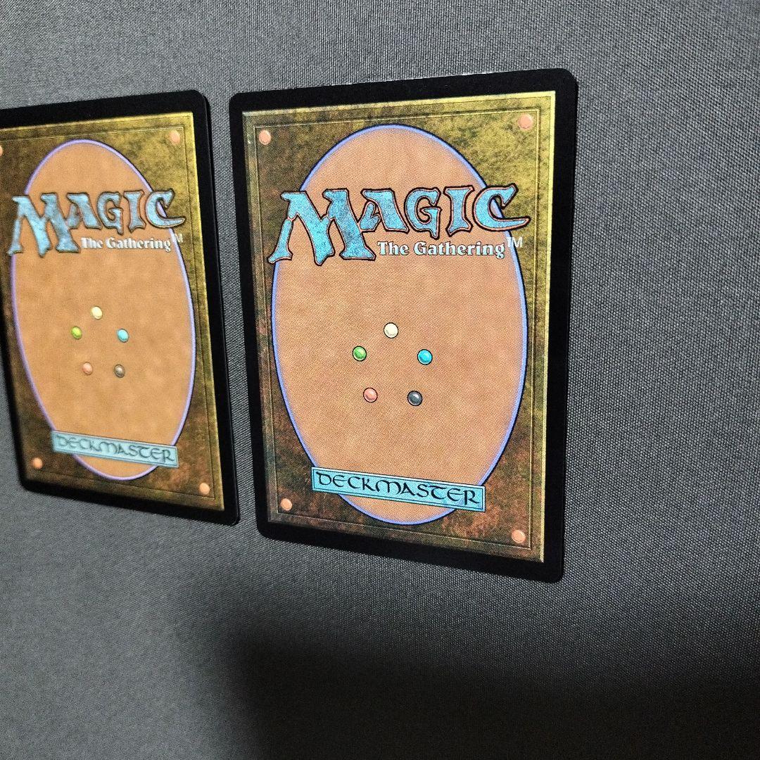 記憶の欠落　直筆　ノーマル　FOIL　２枚組　MTG サインド　日本画　STX