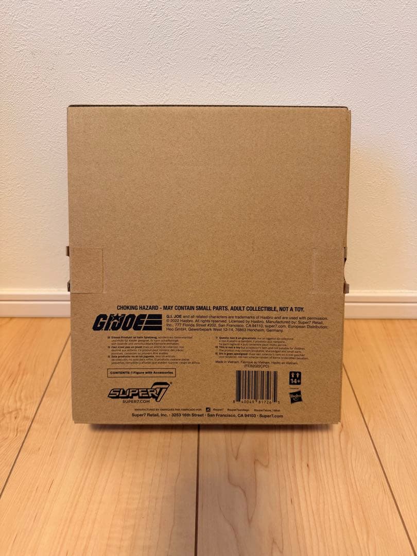 中古美品 SUPER 7 / HASBRO コブラコマンダー 7インチ