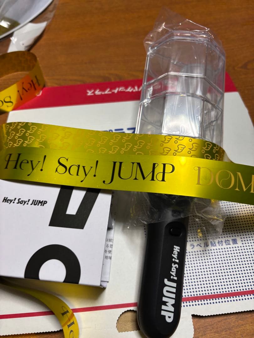 値下げ(銀テ付)Hey! Say! JUMP ペンライト Ssay