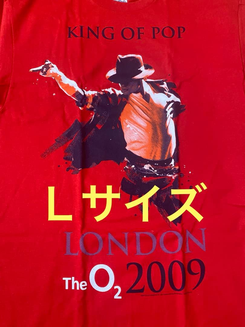 マイケル・ジャクソン Tシャツ ロンドン O2 2009 新品　Ｌサイズ