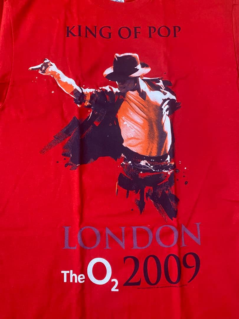 マイケル・ジャクソン Tシャツ ロンドン O2 2009 新品　Ｌサイズ
