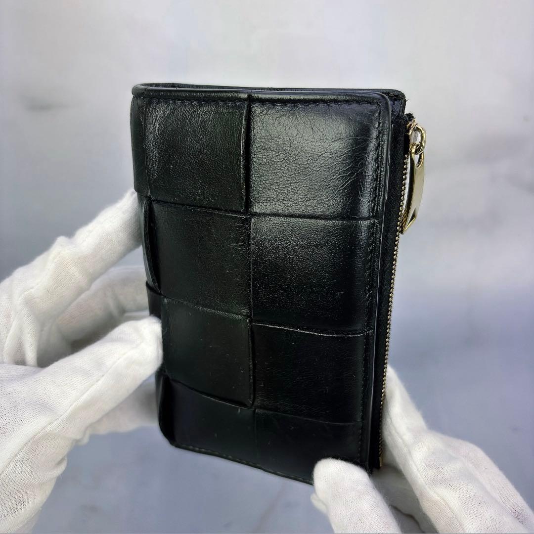 BOTTEGA VENETA 財布 2つ折り ミディアム カセット