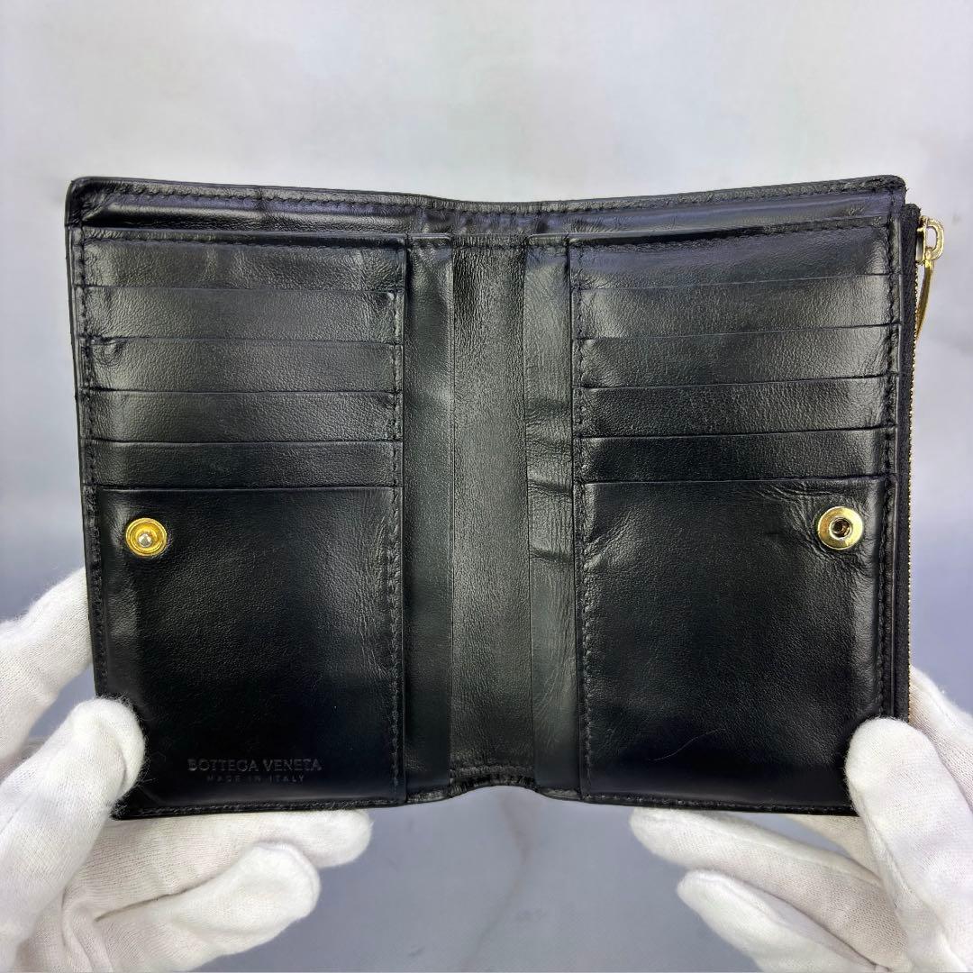 BOTTEGA VENETA 財布 2つ折り ミディアム カセット