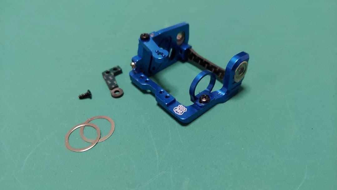 ミニッツ用　　 [LM]アルミモーターマウント(R246)