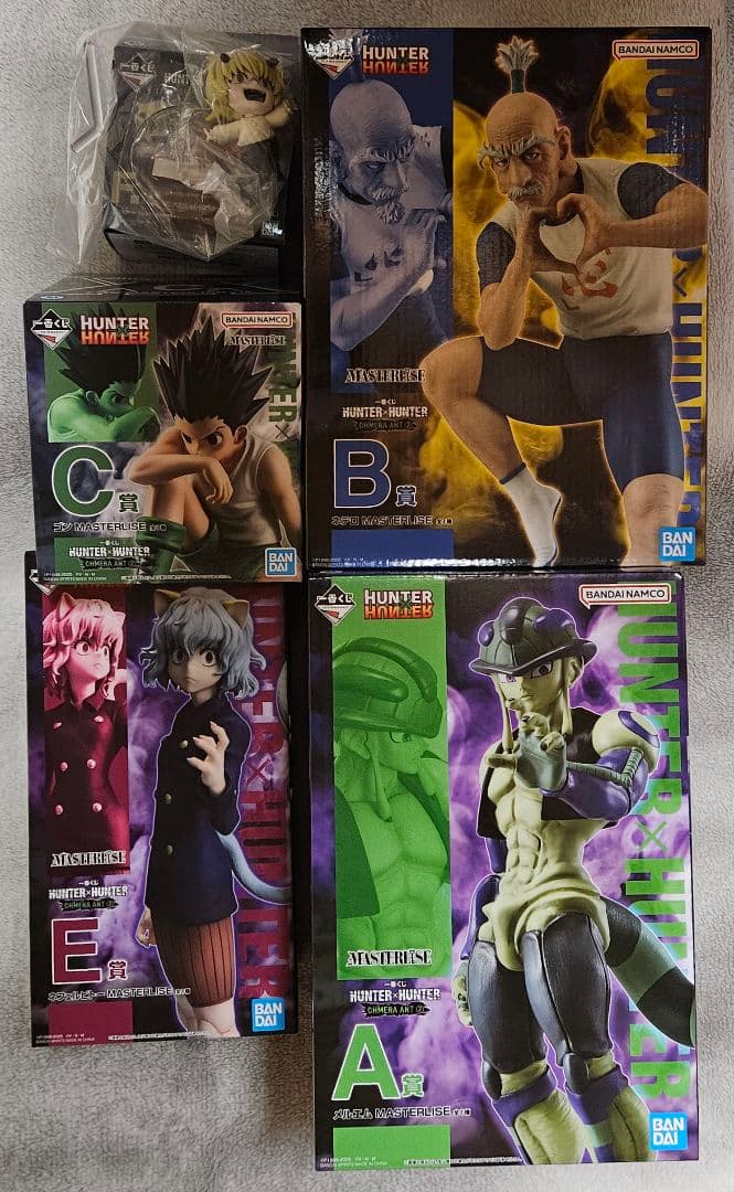 一番くじHUNTER × HUNTERフィギュアA　B　C　E　F　ラストワン他
