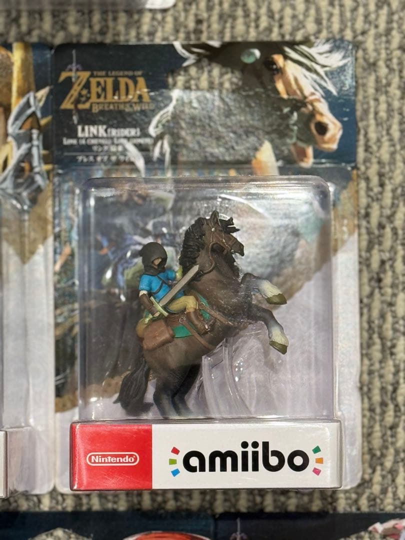 【ゼルダamiibo】フィギュア 8体セット【ブレスオブザワイルド】