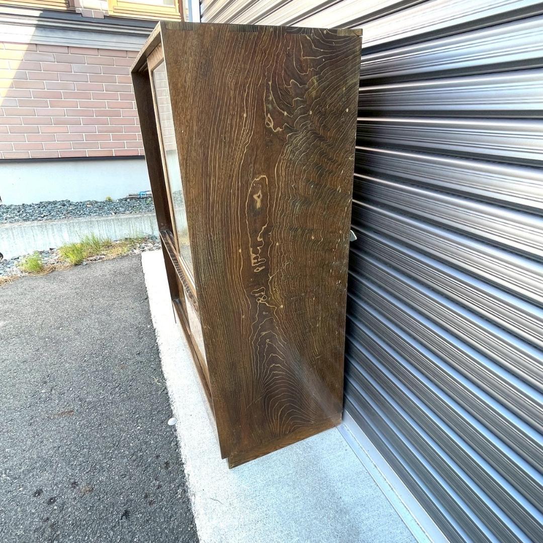 昭和レトロ 茶箪笥 茶棚 飾り棚 キャビネット 和モダン アンティーク