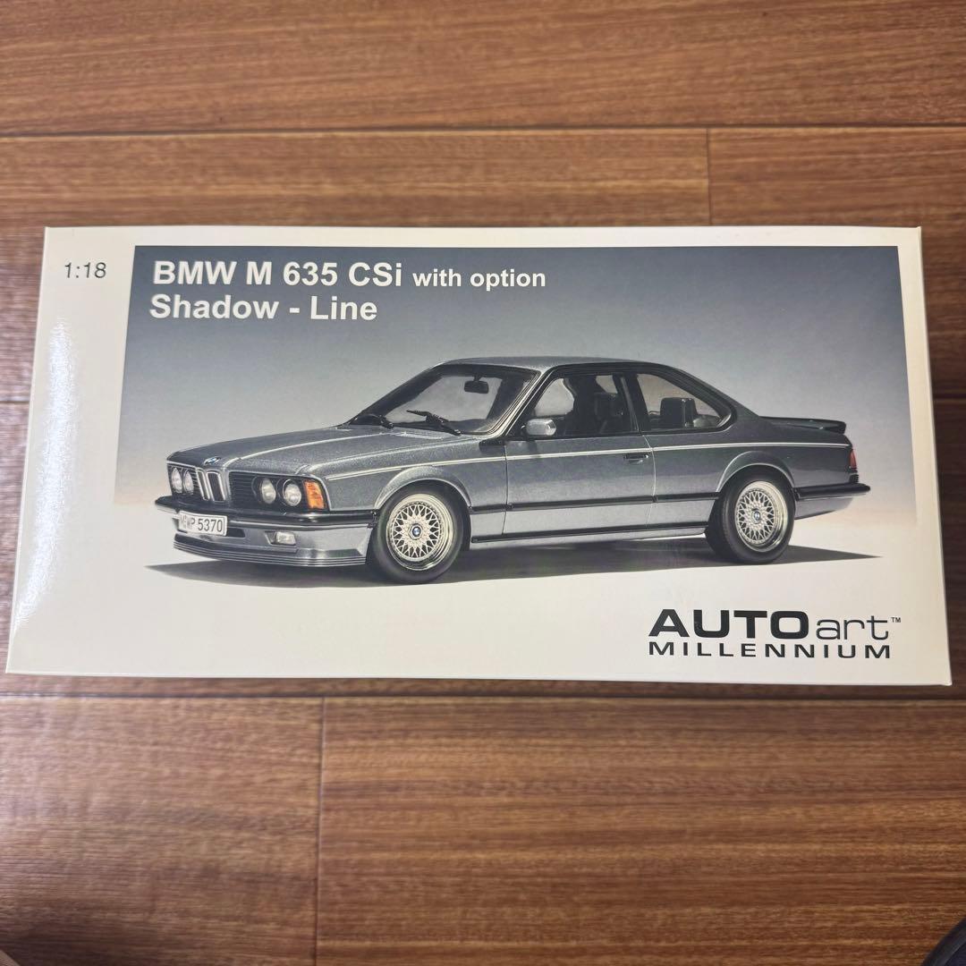 【新品】オートアート BMW M635 CSi Shadow-Line 1/18
