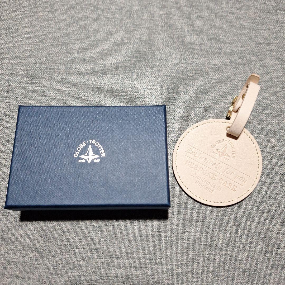最終値引■非売品　GLOBE-TROTTER BESPOKE CASEレザータグ