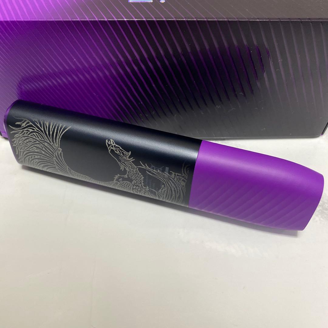 龍 鳳凰 デザイン iQOS アイコス イルマ i ワン 10周年 モデル 黒紫