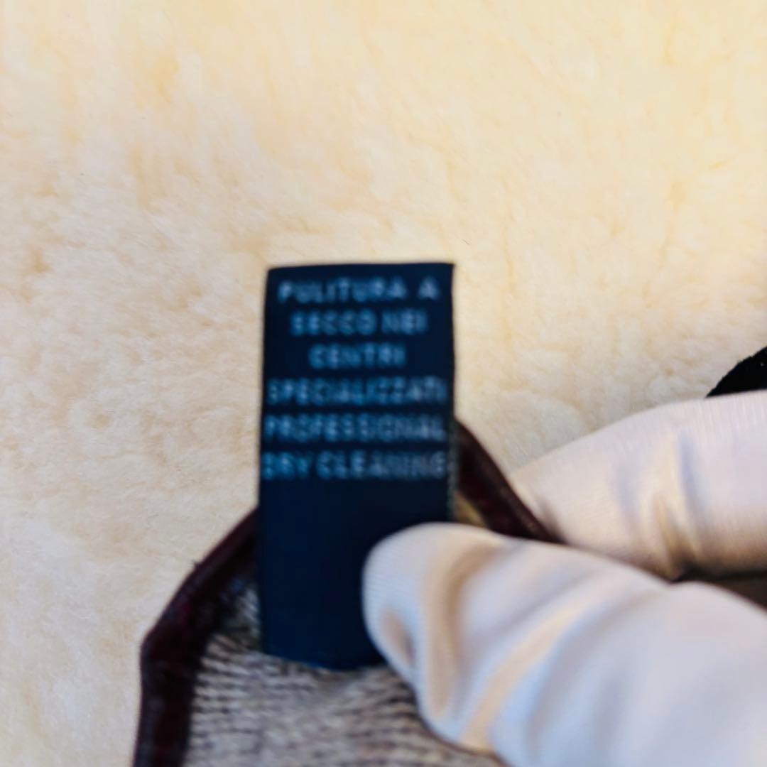 MALO マーロ メンズ 本革×カシミヤ手袋 黒 メンズ