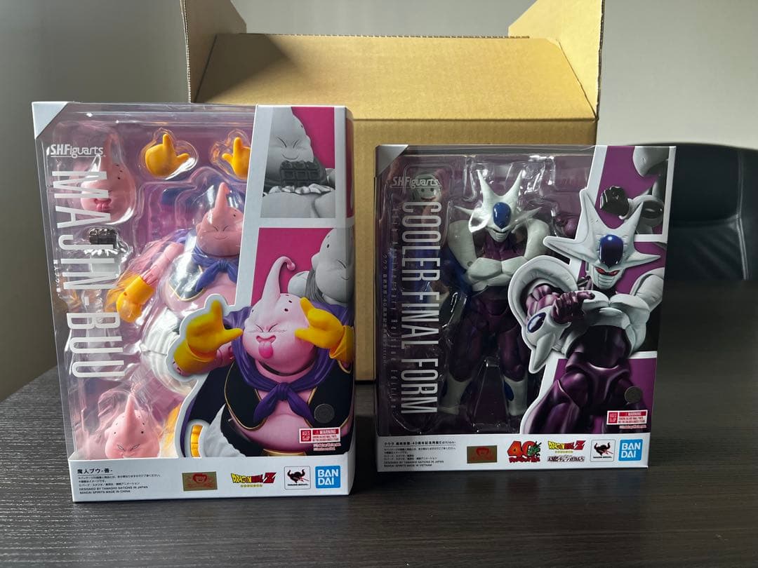 S.H.Figuarts クウラ 最終形態-40周年記念再販　魔神ブウ善　2体