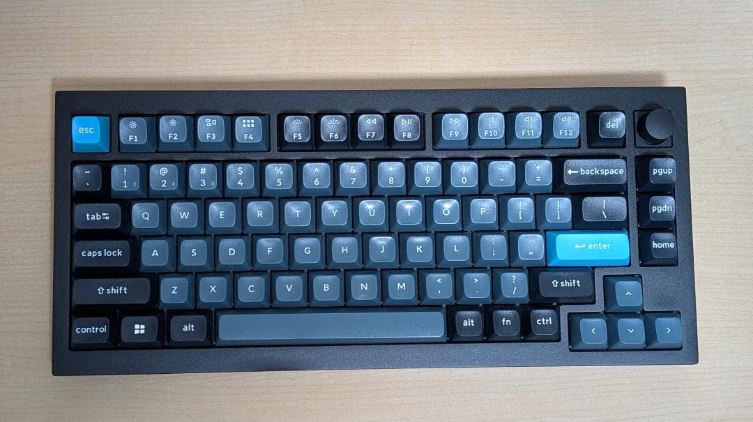 Keychron Q1 Pro US配列 75% メカニカルキーボード 赤軸