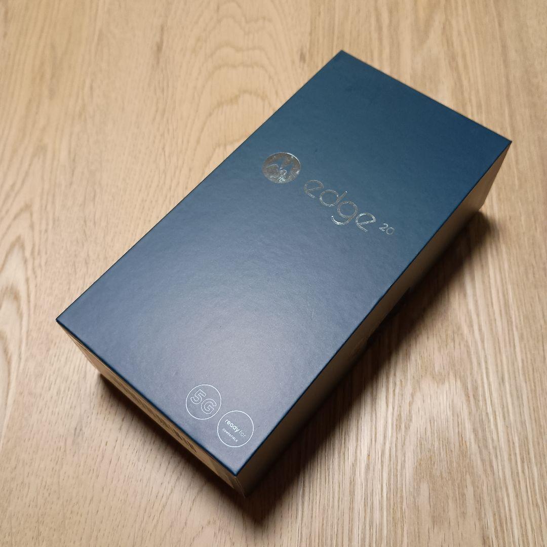 携帯電話本体 Motolora Edge 20