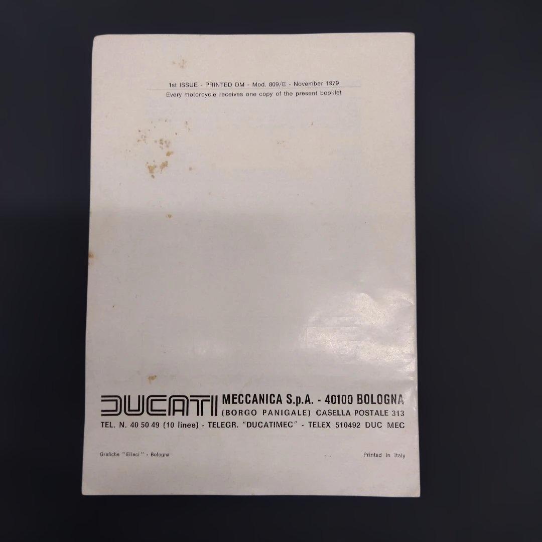 Ducati 900 REPLICA 整備マニュアル