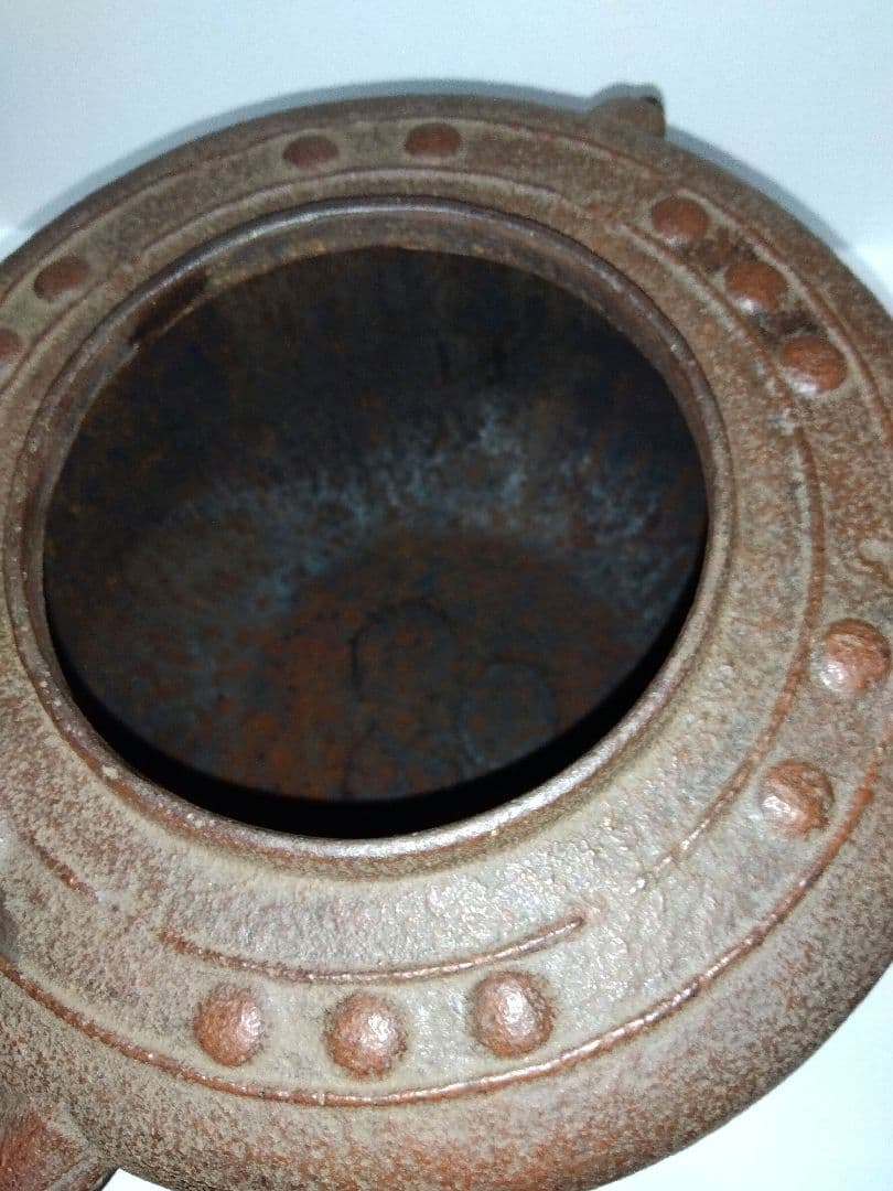 橋本辰敏造 茶道 茶釜 風炉釜