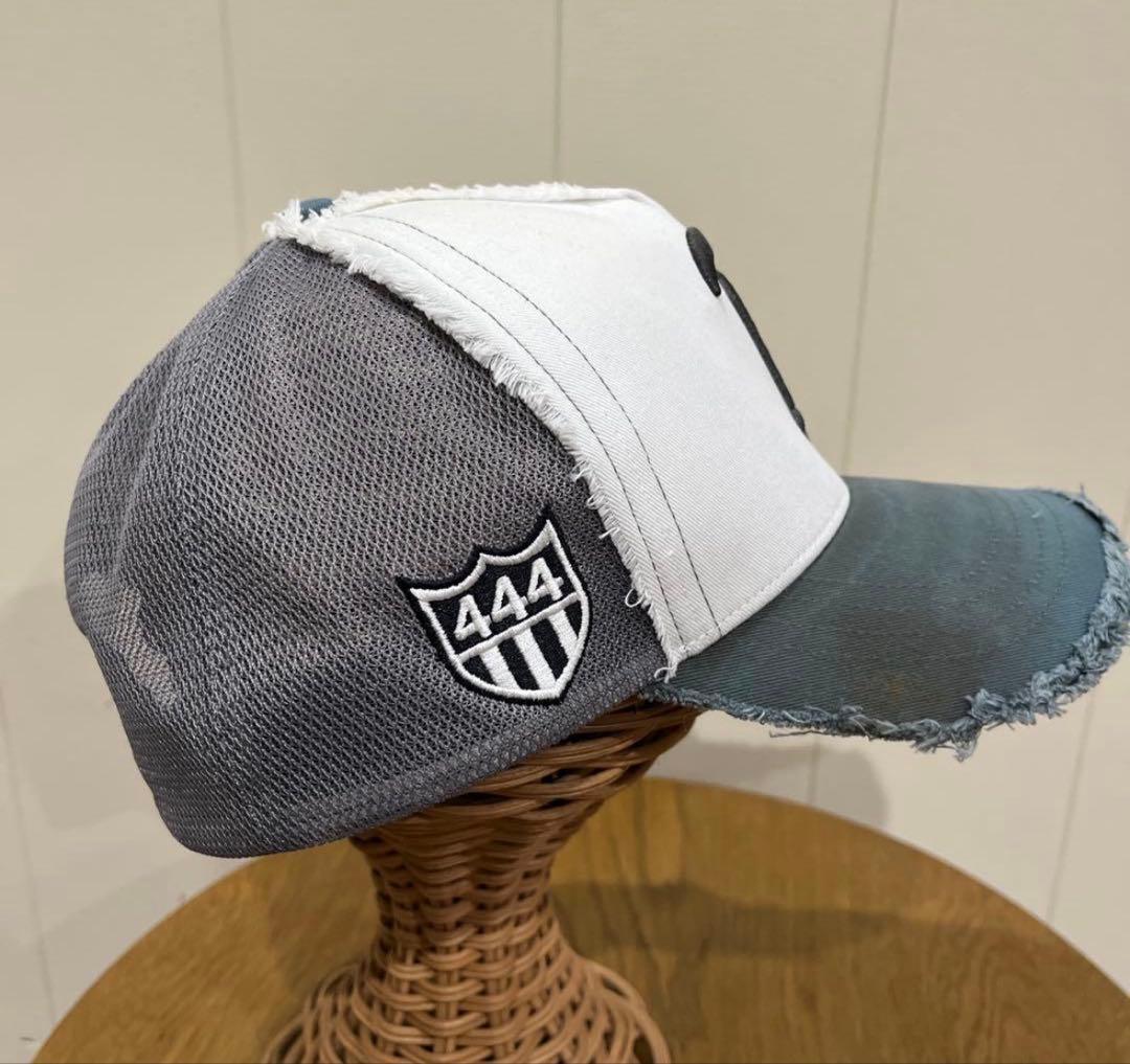 <廃盤>ヨシノリコタケ キャップ メッシュ グレー