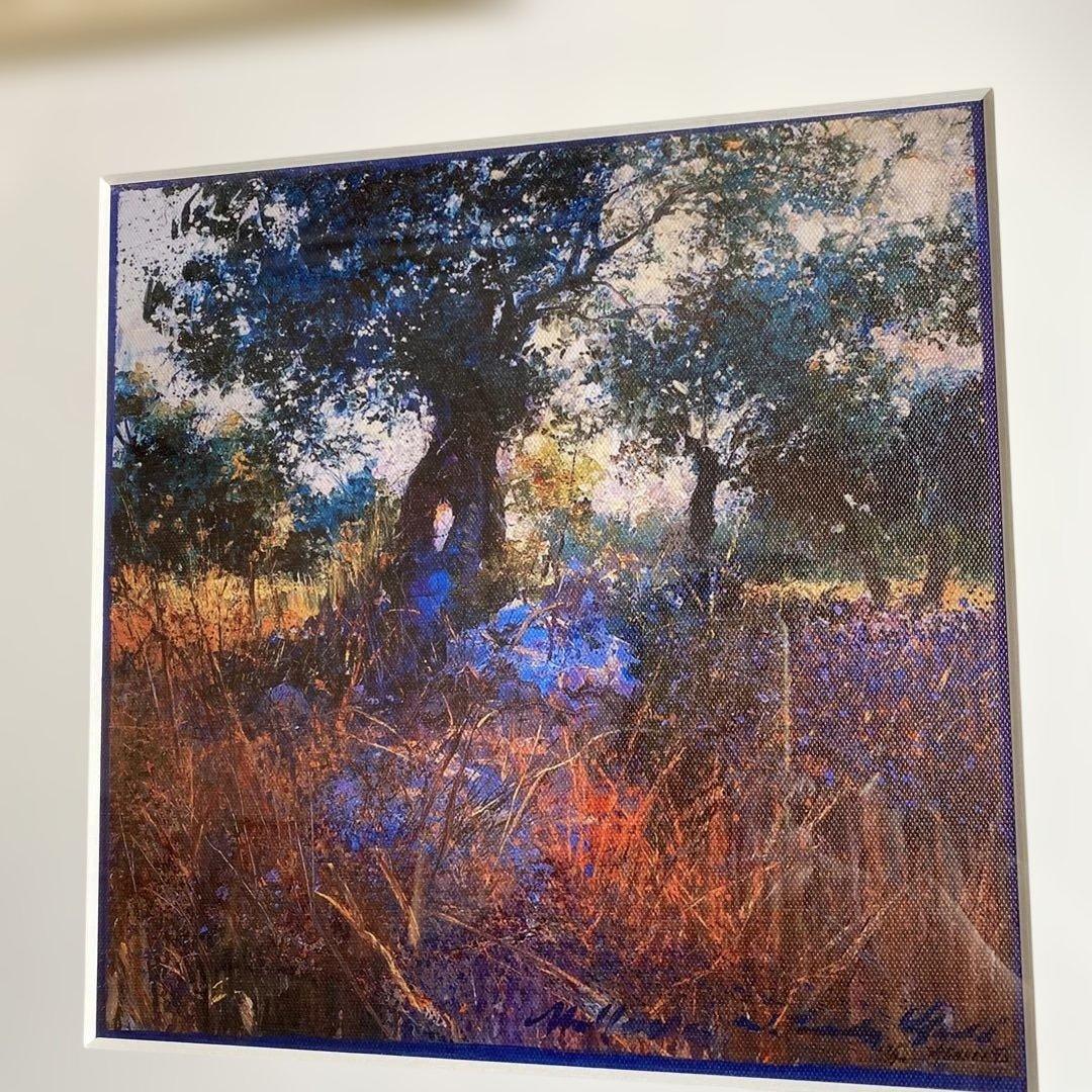 トレンツ　リャド　オリーブの樹　額装品