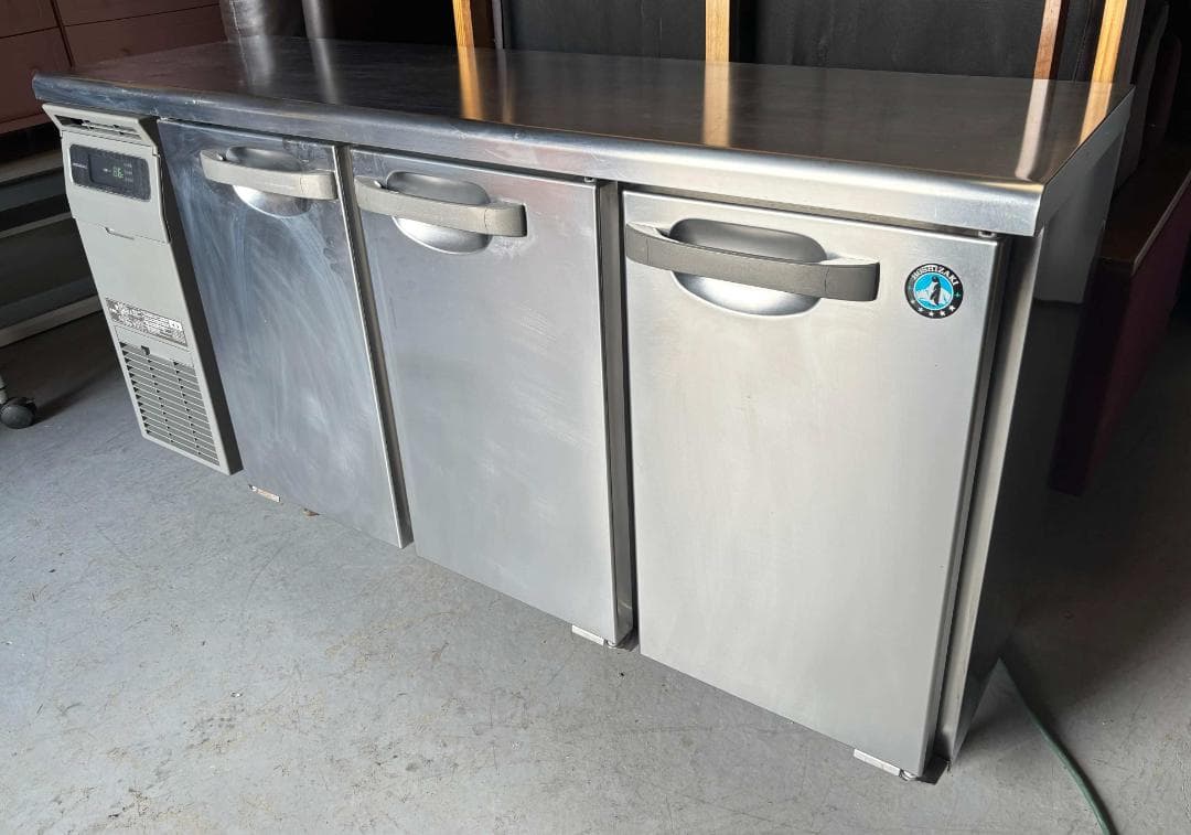 はあみん ホシザキテーブル形冷蔵庫RT-150MTCG幅150cm225L