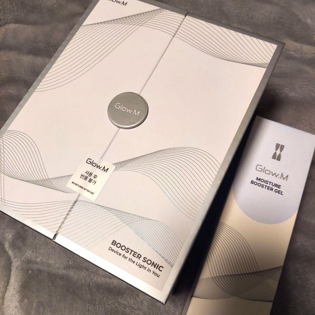 【未開封】 Glow.mブースターソニック 韓国美顔器