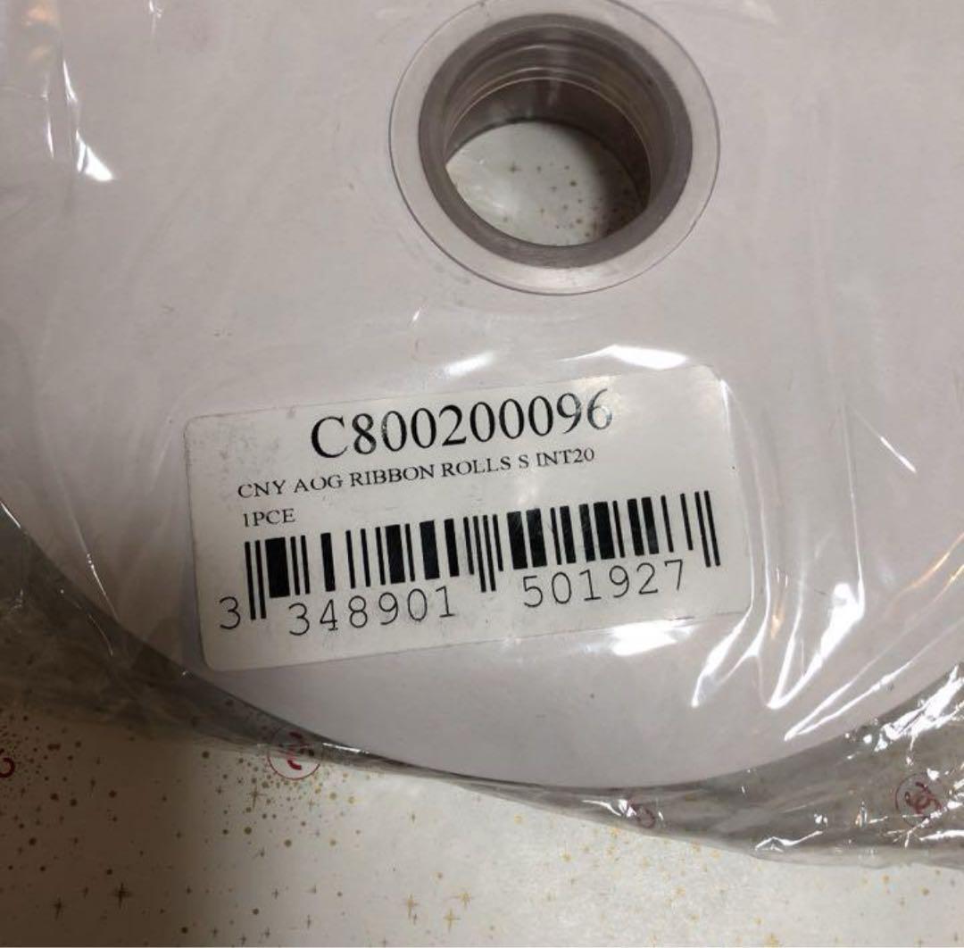 レア　ディオール　限定　 赤リボン　1ロール　50メートル