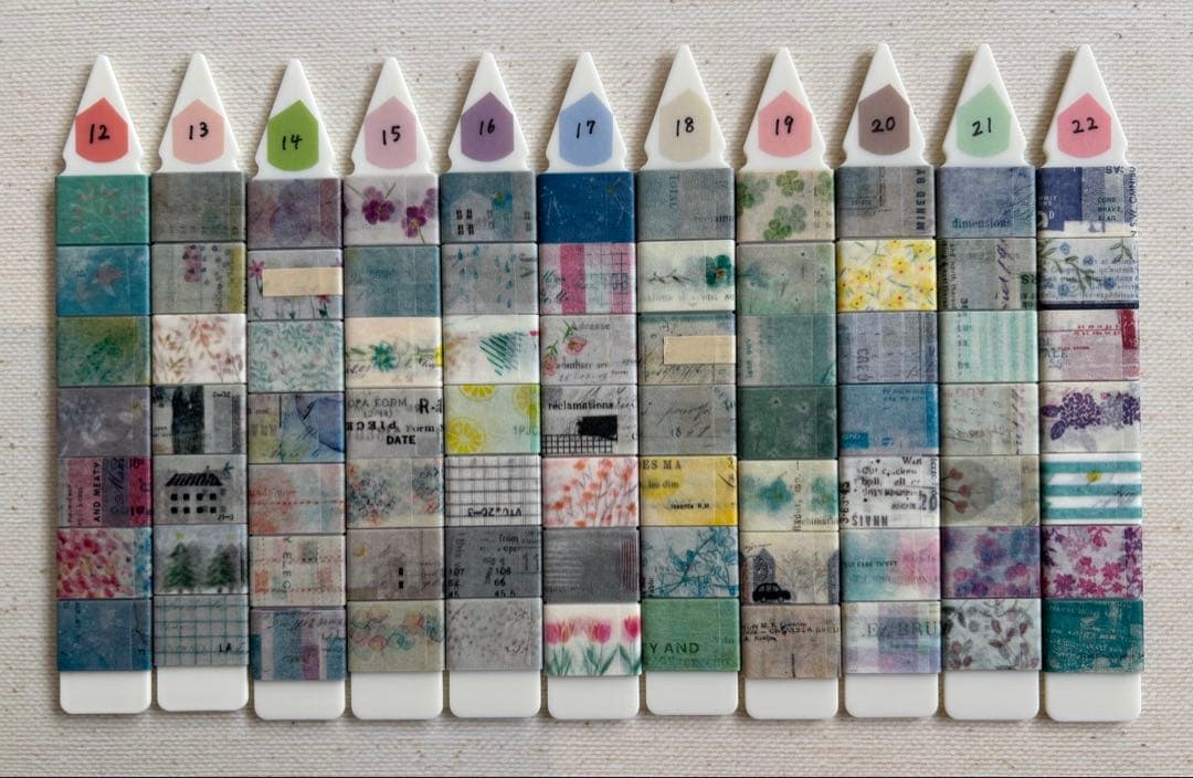 ヨハク　マスキングテープ328種類　各約50cm お裾分け　切り売り