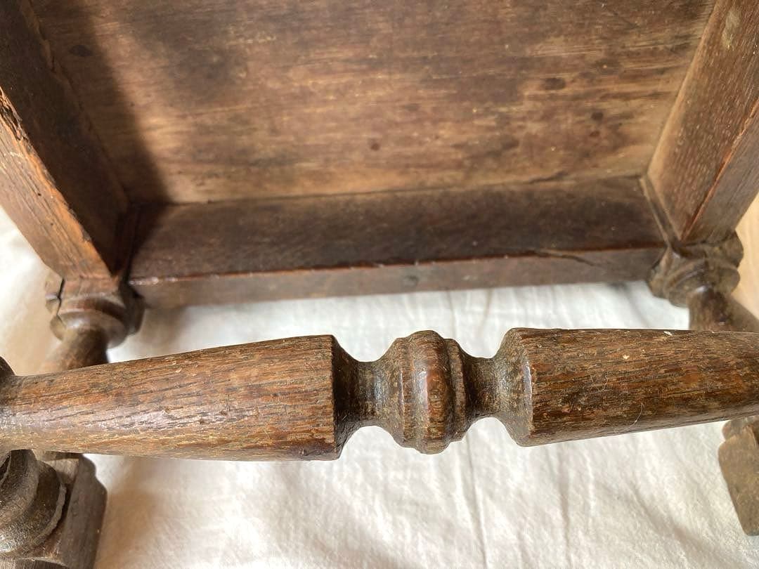 フランスアンティーク　ロレーヌチェア　フラワースタンド　スツール