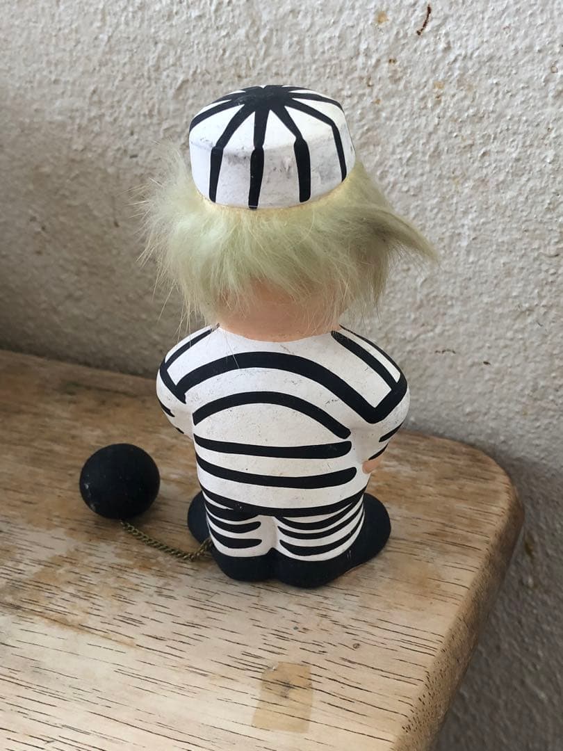 ビンテージ50s Japan 囚人　PRISOEER ミッドセンチュリー 人形