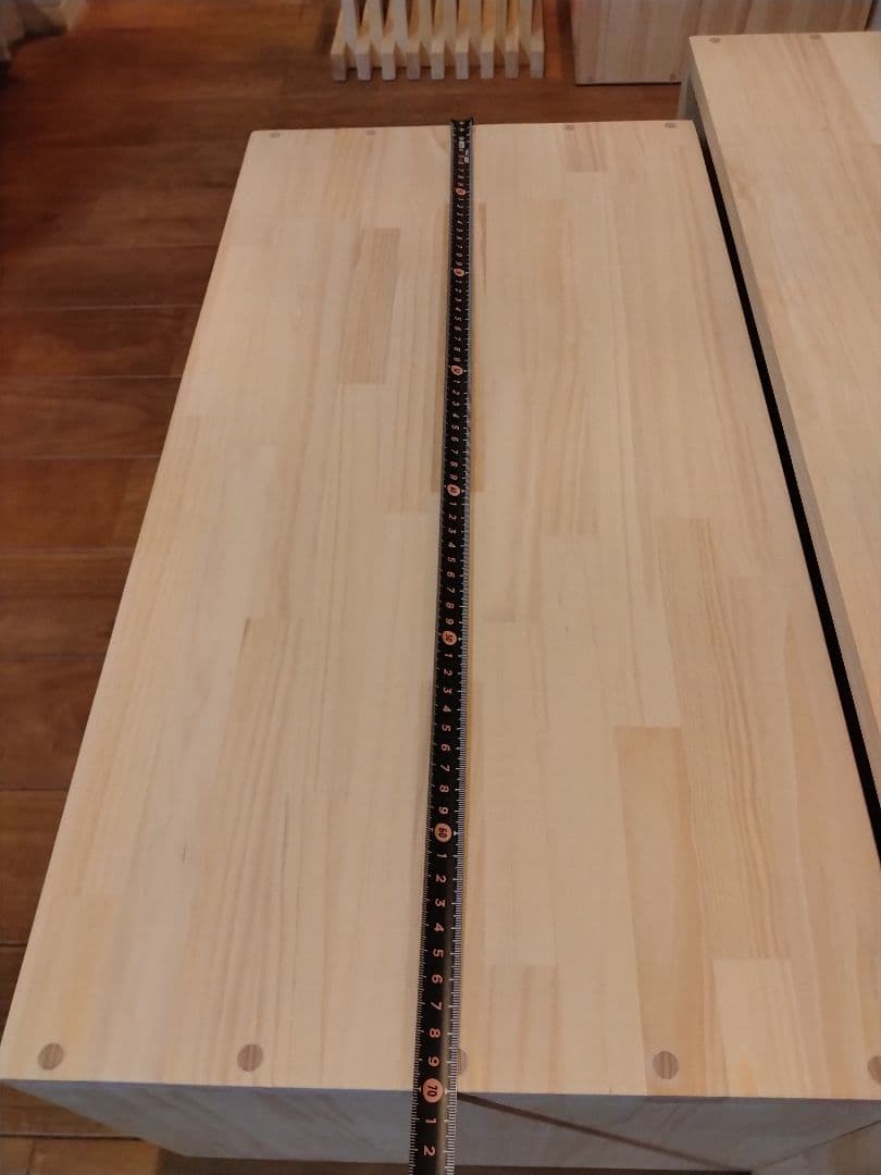 木製　ハンドメイド　オーダー　コの字型　踏み台　ベンチ　水槽台　サイドテーブル