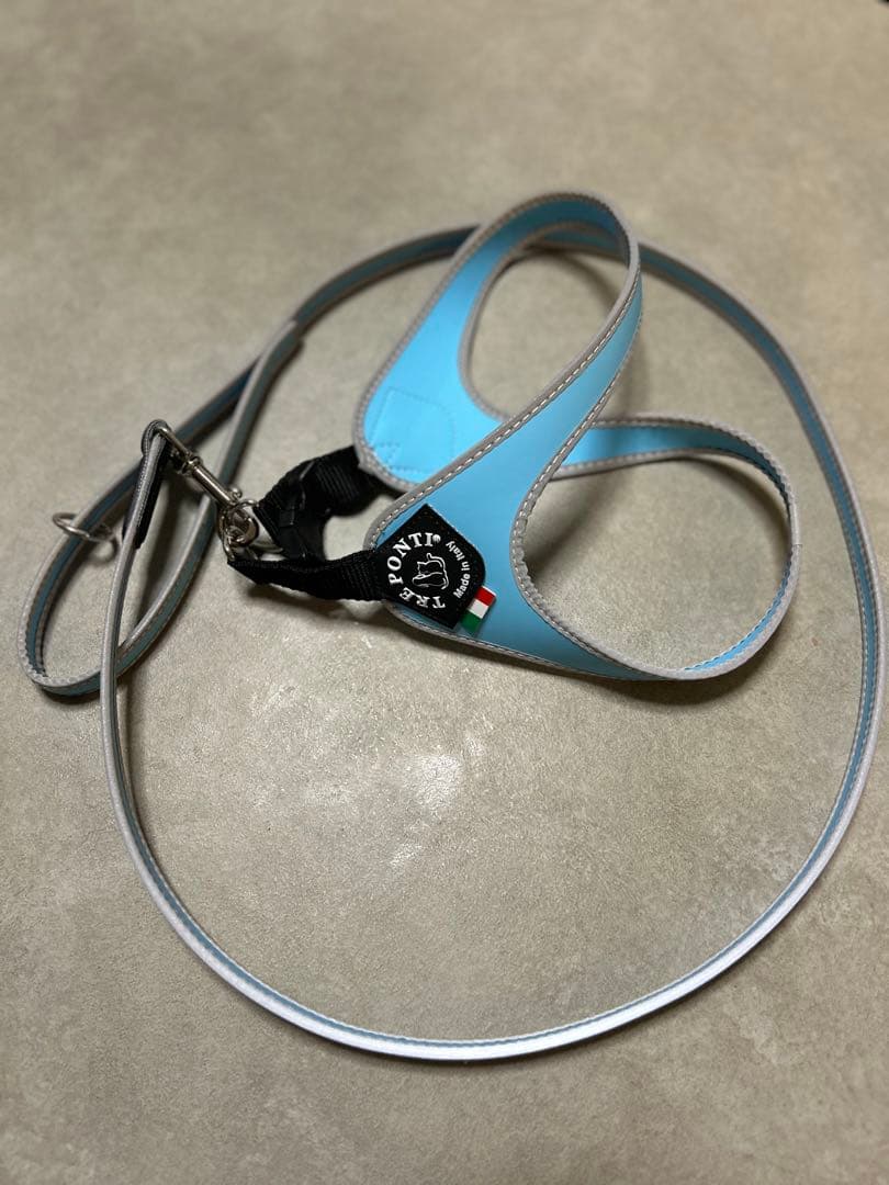 PONTIS 水色 ハーネス・胴輪